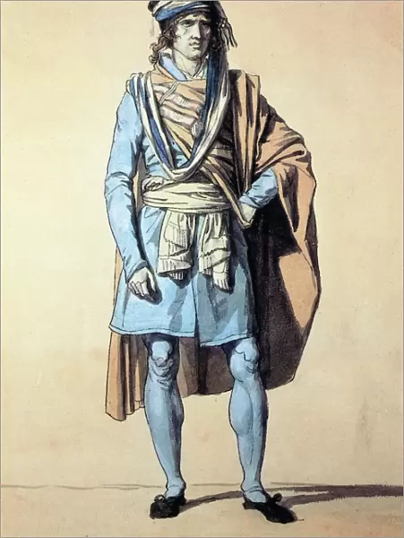FRANCE: MUNICIPAL OFFICER. A municipal officer at the time of the French Revolution