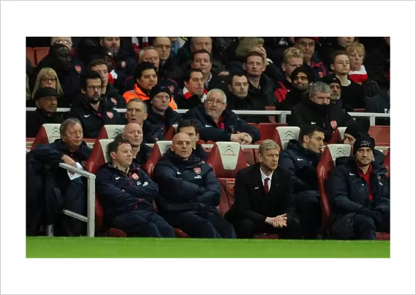 Arsene Wenger the Arsenal Manager. Arsenal 1: 1 Everton. Barclays Premier League. Emirates Stadium