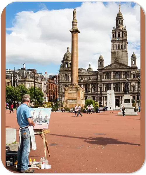 George Square, Glasgow Scotland