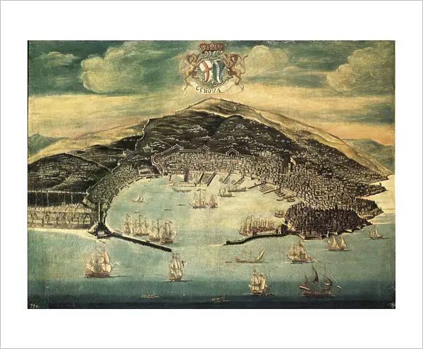 Italy, Genoa by unknown artist, 18th century