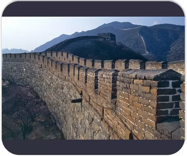 China, Beijing surroundings, Huairou, Mutianyu, section of Great Wall (Wanli Changcheng)