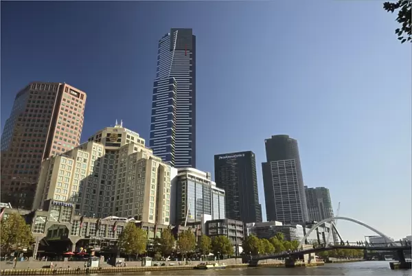 Melbourne Central Business District and Yarra River