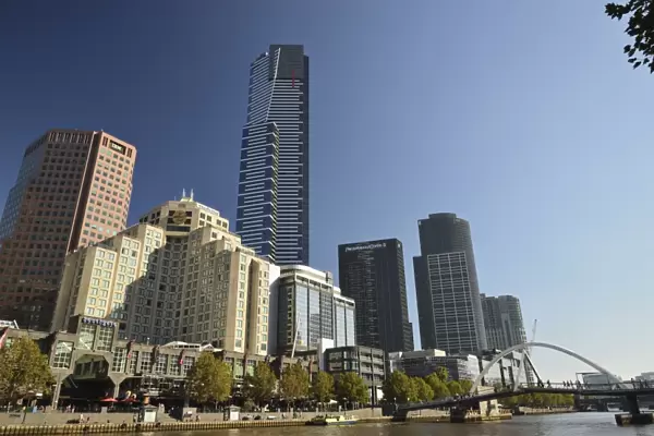 Melbourne Central Business District and Yarra River