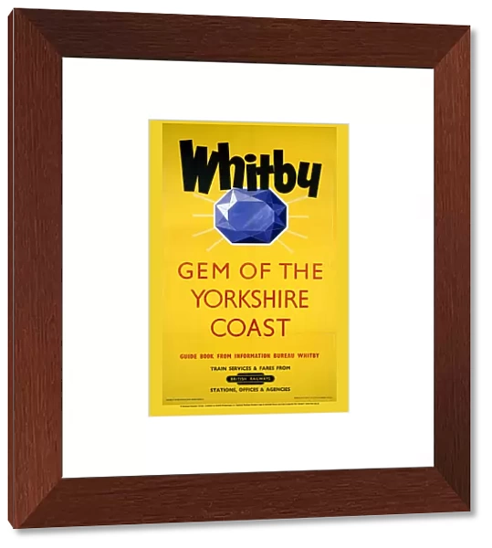 Whitby, BR poster, 1958