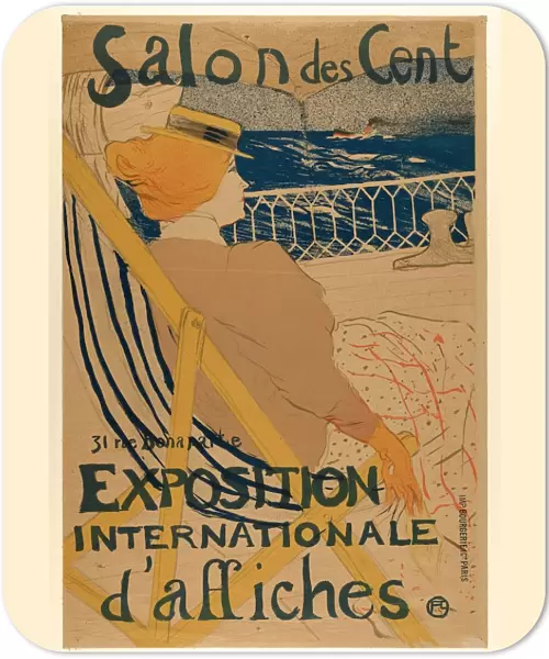 Salon des Cent: Exposition Internationale d affiches, 1895 French