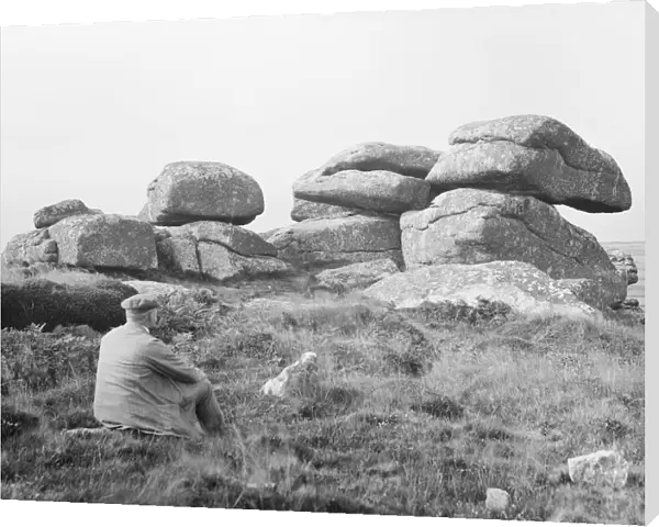 Cuckoo Rocks, Towednack, Cornwall. 1911