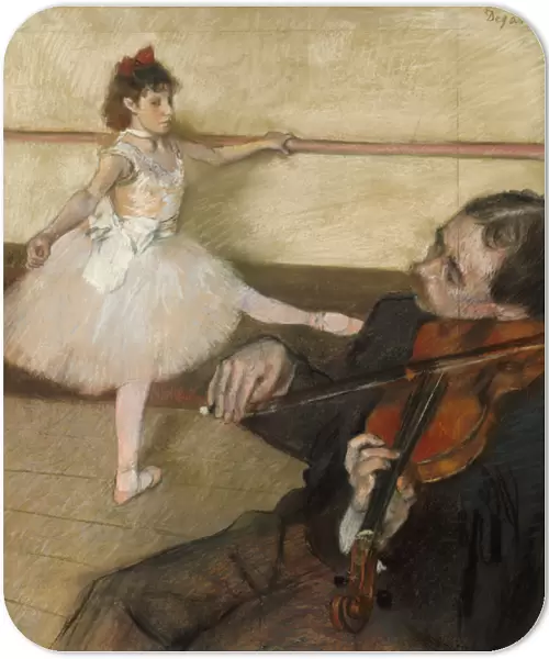 The Dance Lesson, c. 1879 (pastel)
