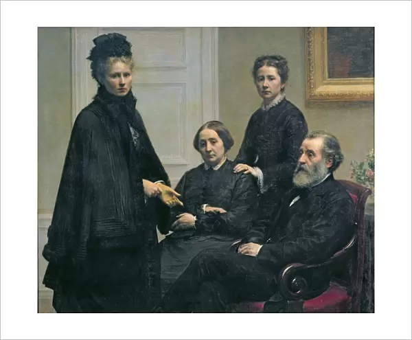 The Dubourg Family, 1878 (oil on canvas)