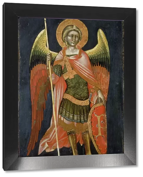Warrior angel, 1348-54 (oil on panel)