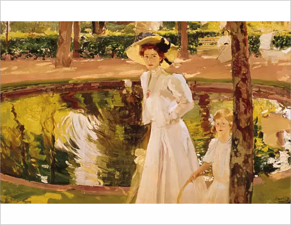 The Garden, 1913 (oil on canvas)