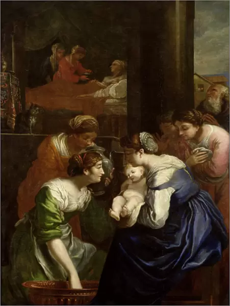 The Birth of the Virgin, c. 1620 (oil on canvas)