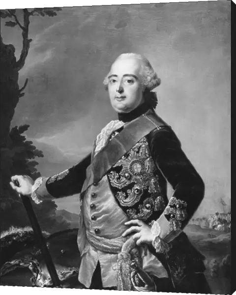 Prince Elector Frederic II of Hessen-Kassel, c. 1785 (oil on canvas) (b  /  w photo)