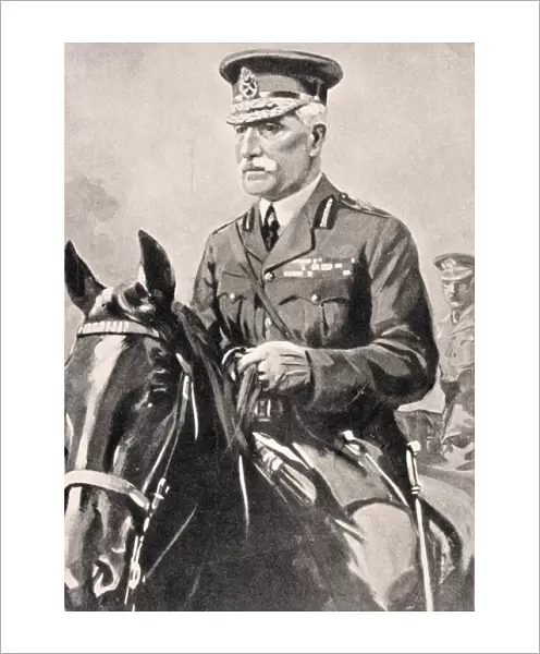 General Sir Horace Lockwood Smith-Dorrien, from The War Illustrated Album deLuxe