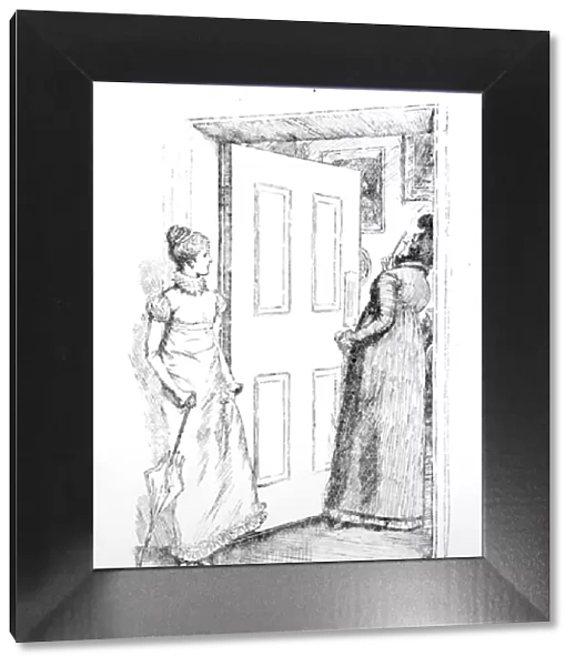 After a short survey, illustration to Pride & Prejudice by Jane Austen