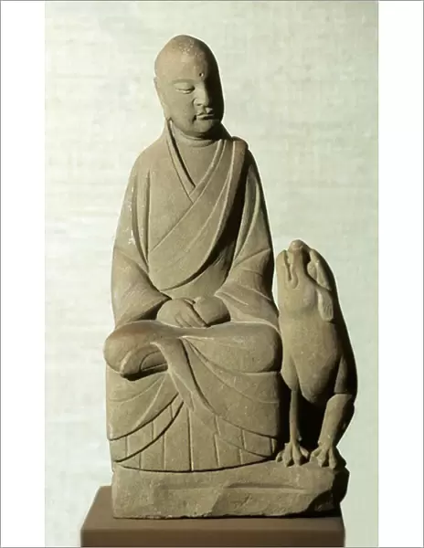 Sculpture representing an arhat, 960-1127 (stone)