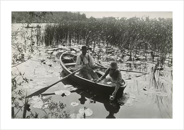 One of forty platinum prints from Life and Landscape on the Norfolk Broads