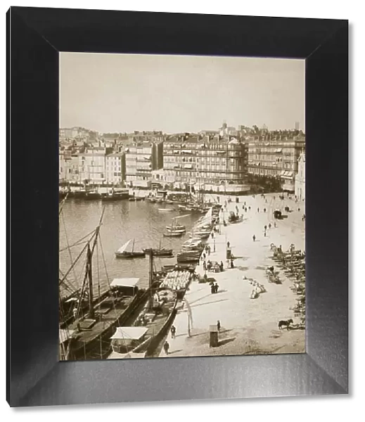 Marseille, 20th October 1887 (b  /  w photo)