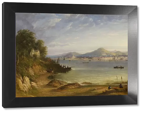 Dundee from Newport, 1853 (oil on canvas)