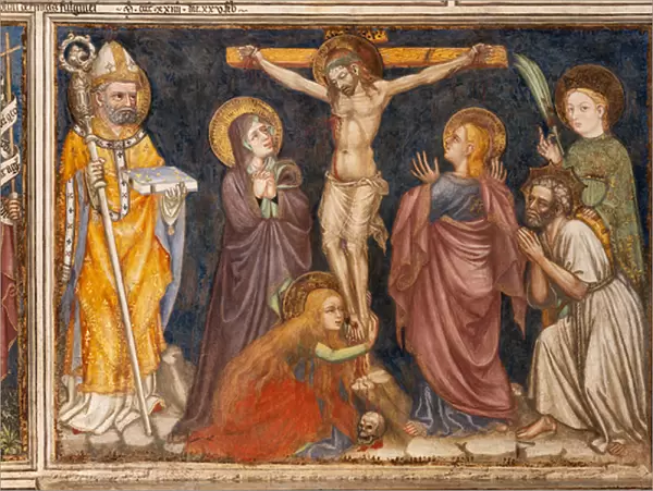 Detail of the Crucifixion, 1424