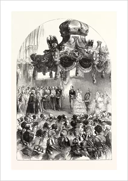 The Grand Reception of the Emperor and Empress of the French, by the Lord Mayor And