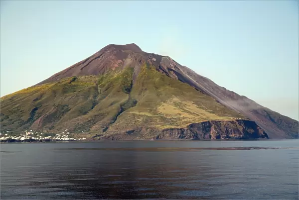 Stromboli volcano, Aeolian Islands, Mediterranean Sea, Italy