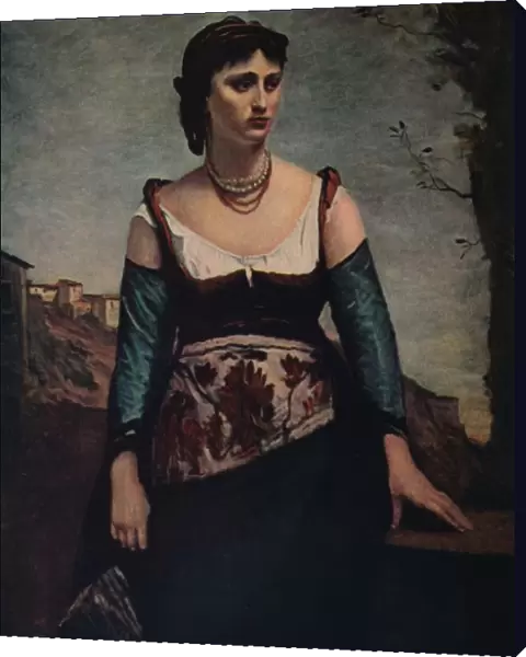 Agostina, 1866. Artist: Jean-Baptiste-Camille Corot