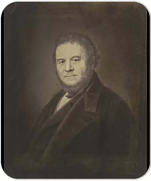 Portrait of Marie-Henri Beyle, dit Stendhal (1783-1842) in 1840, ca 1855. Creator: Nadar, Gaspard-Félix (1820-1910)