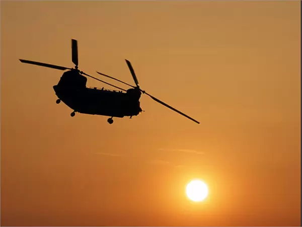 Royal Air Force Chinook Helicopter
