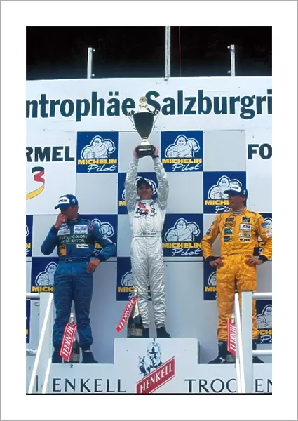 German Formula Three Championship: The podium places for rounds thirteen and fourteen were the same: Timo Scheider second; Nick Heidfeld winner