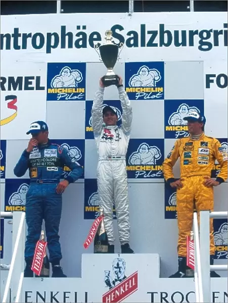 German Formula Three Championship: The podium places for rounds thirteen and fourteen were the same: Timo Scheider second; Nick Heidfeld winner