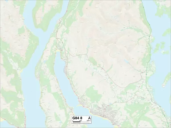 Argyll and Bute G84 8 Map