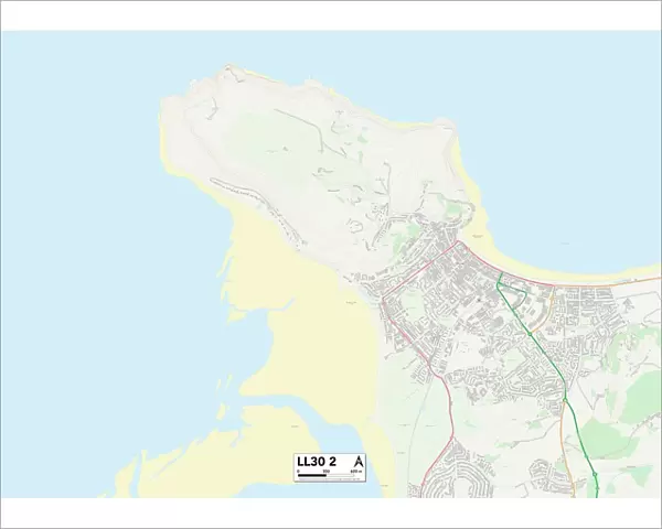 Conwy LL30 2 Map
