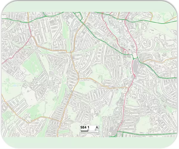 Lewisham SE4 1 Map