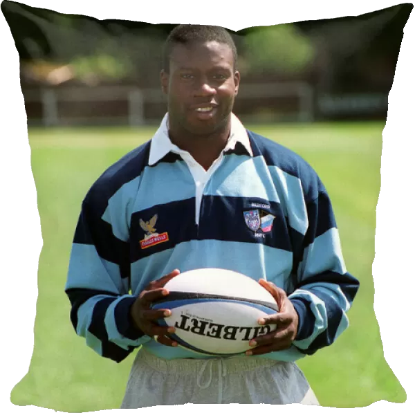 Martin Offiah : Rugby League, August 1996. Plays for Bedford rugby club