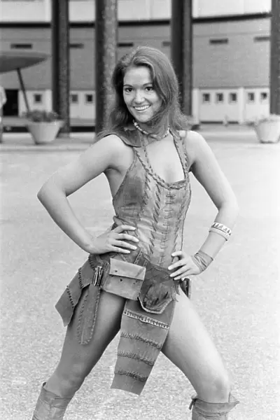 Doctor Who, new assistant Leela played by actress Louise Jameson