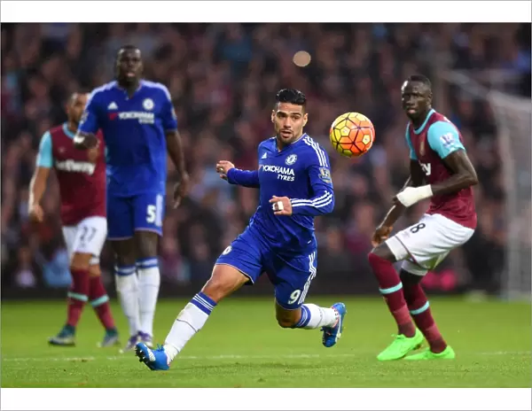 Falcao in Action: Chelsea vs. West Ham United, October 2015