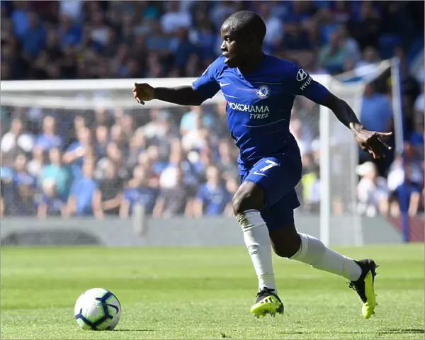 Chelsea's N'Golo Kante Scores Past Bournemouth at Stamford Bridge