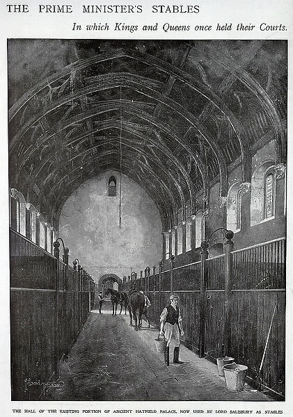 Lord Salisbury's stables