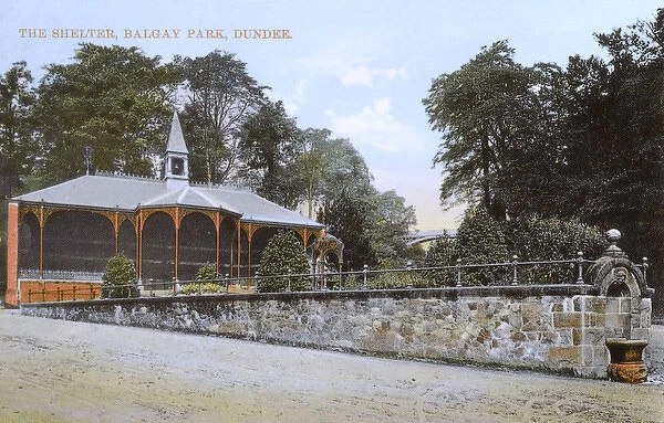 Pavilion at Balgay Park, Dundee, Scotland