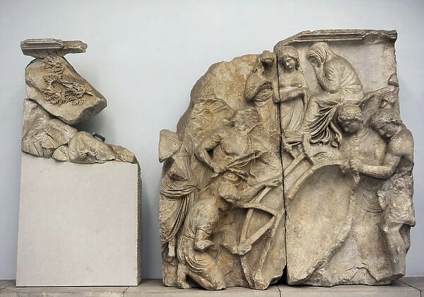 Pergamon Altar. Telephos Frieze. Detail