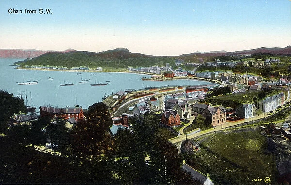 View from South West, Oban, Argyllshire