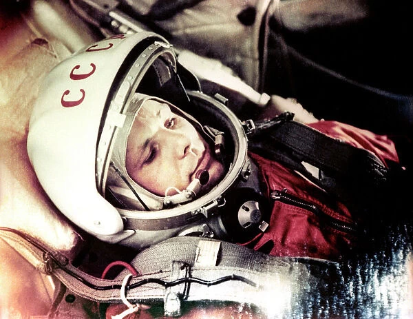 Yuri Gagarin onboard Vostok 1