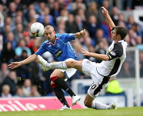 Alan Hutton's Unforgettable Performance: Rangers 4-0 Gretna (Clydesdale Bank Premier League)