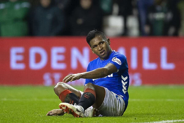 Alfredo Morelos Disappointment: Rangers Star's Emotional Moment at Hibernian's Easter Road