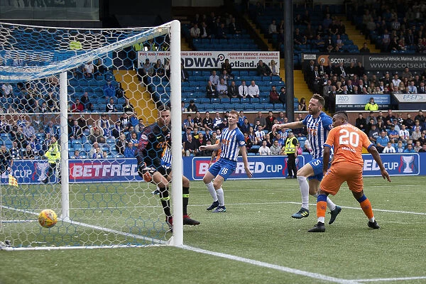 Alfredo Morelos Scores for Rangers in Betfred Cup Match at Kilmarnock's Rugby Park