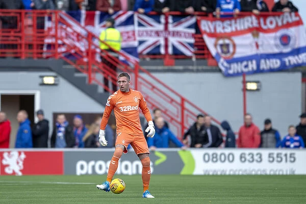 Allan McGregor: In Action for Rangers at Hope Central Business District Stadium vs. Hamilton Academical (Scottish Cup Winners 2003)