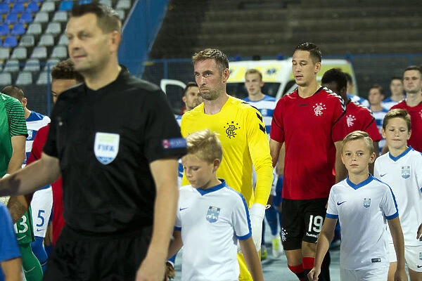 Allan McGregor Leads Rangers onto Stadion Gradski: UEFA Europa League Qualifier vs NK Osijek