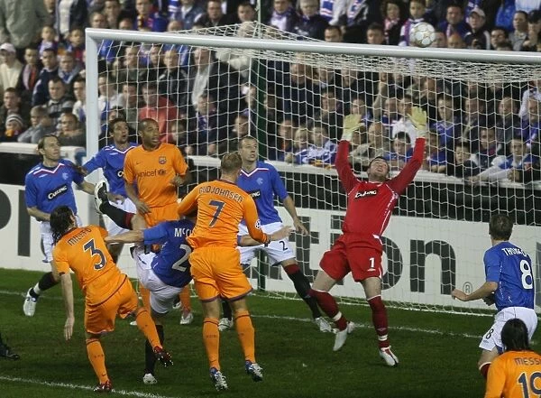 Allan McGregor's Epic Save Against Milito: Rangers vs. Barcelona in the Champions League at Ibrox