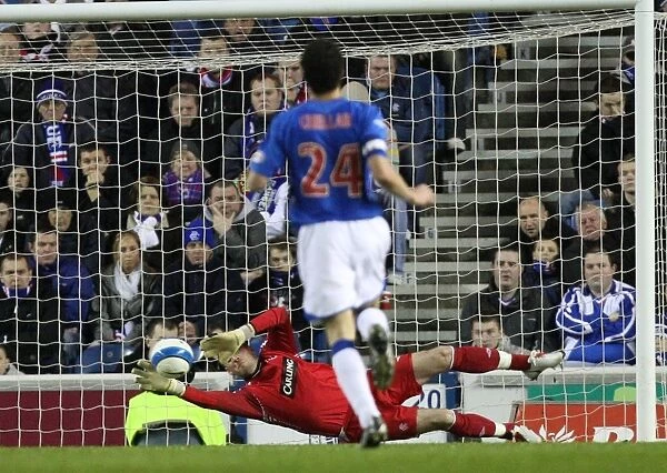 Allan McGregor's Spectacular Save: Rangers vs. Partick Thistle - Scottish Cup Tie Ends in 1-1 Stalemate