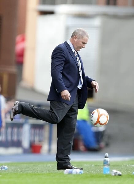 Ally McCoist in Action: Rangers Thrilling 5-1 Victory over East Stirlingshire at Ibrox Stadium